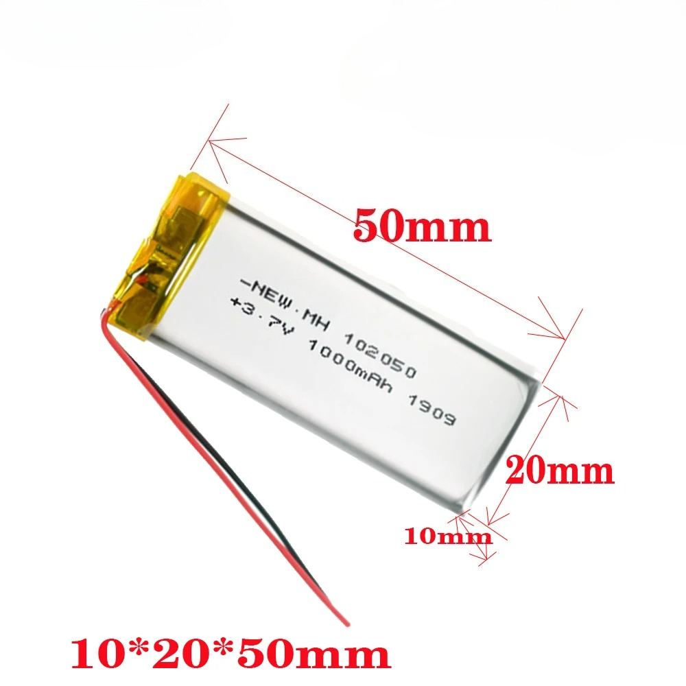 3.7V 1000mAh 102050 리포 배터리 충전식 - Eachine Drone E58 리뷰 및 가격