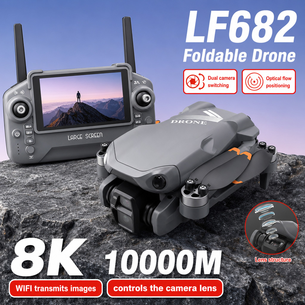 항공 사진 촬영 LF682 드론 8K HD 듀얼 카메라 - Dji Drone Mini 3 리뷰 및 가격