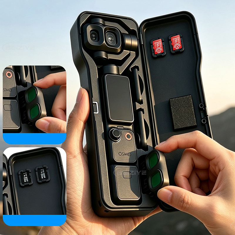 DJI 오즈모 포켓 4P 보호 커버, 휴대용 보관 박스 - Drone Gimbal Case 리뷰 및 가격