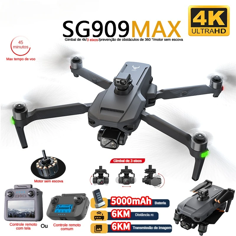 ZLL SG909 SG909MAX 전문 드론 4K 카메 - Drone Gimbal Case 리뷰 및 가격